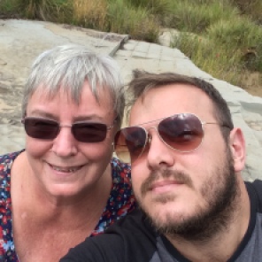 Convinced the mother to pose for a selfie!